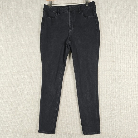 American Eagle Outfitters Denim - American Eagle Dream Stretch Skinny Jeans Womens 12 Regular Black High Rise